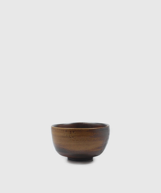 Antique Matcha Bowl & Box (Bizen-yaki)
