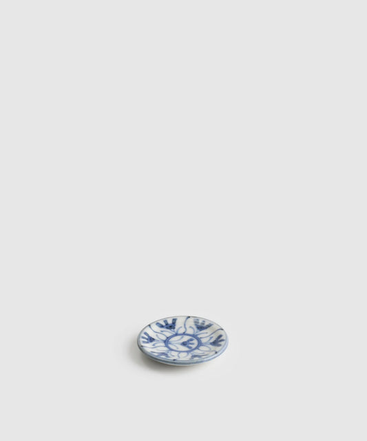 Blue Imari Small Plate (Mamezara)